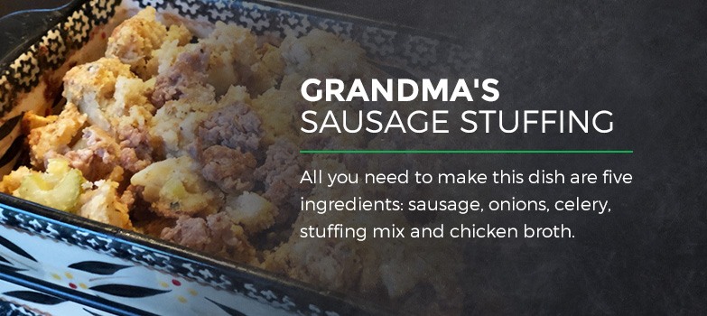 Grandma's Sausage Stuffing