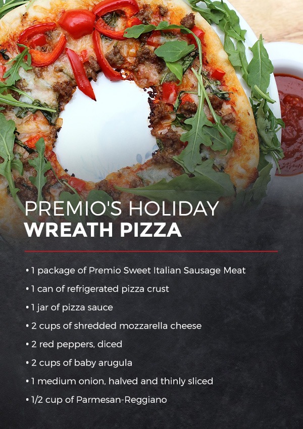 Premio's Holiday Wreath