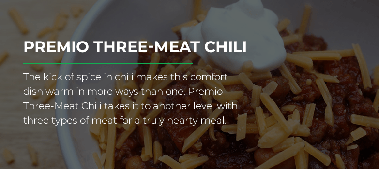 Three-Meat Chili