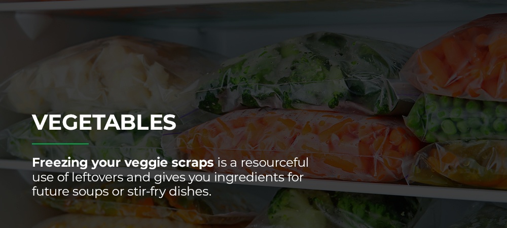 Stock Vegetables in Your Freezer