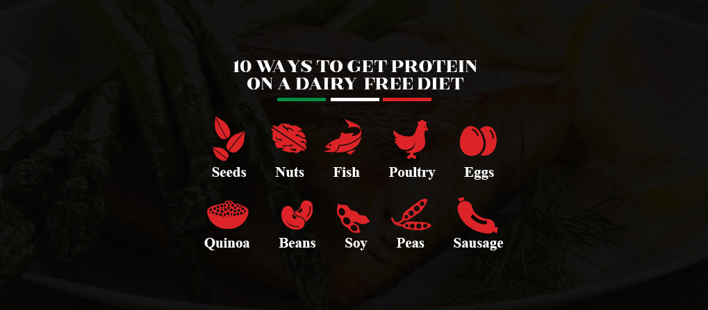 10 Ways to Get Protein on a Dairy Free Diet