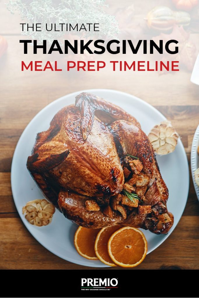 The Ultimate Thanksgiving Meal Prep Timeline