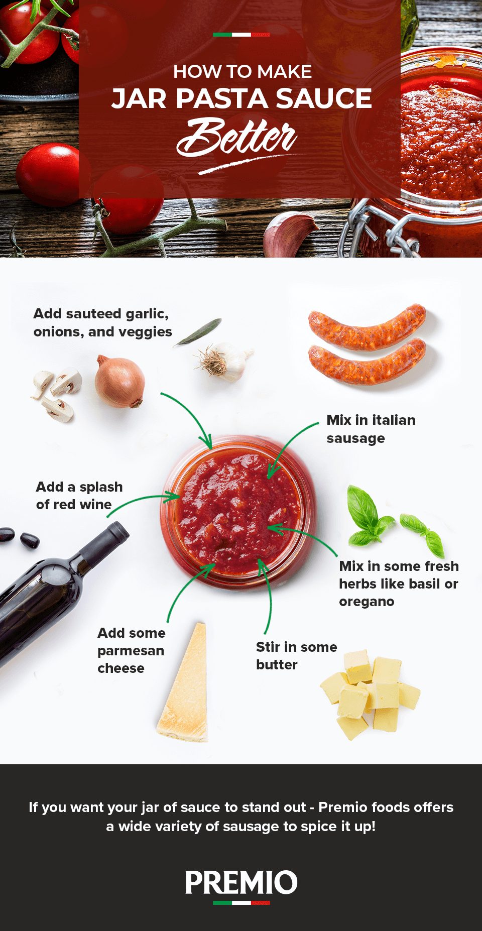 MGHow to Make Jar Pasta Sauce Better_ Premio Foods