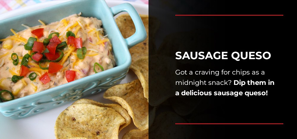 sausage queso