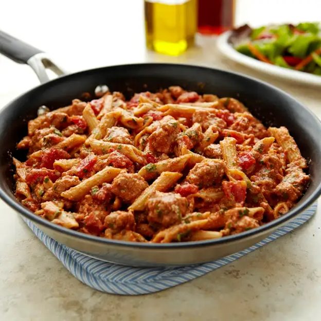 Skillet Ziti with Ground Pork by Premio