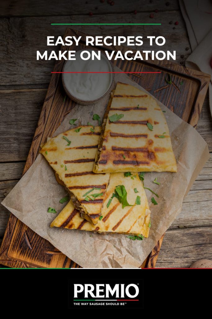 Easy Recipes to Make on Vacation