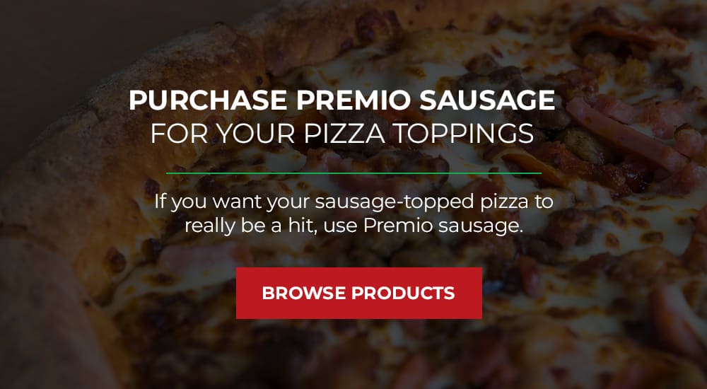 Premio Sausage for Pizza Toppings