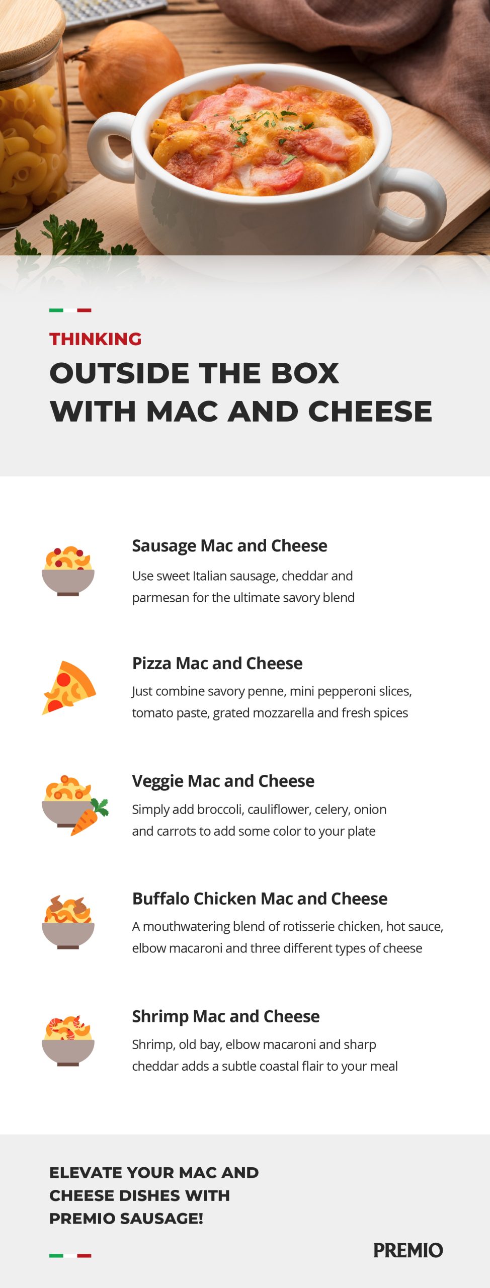 5 different ways to make mac and cheese