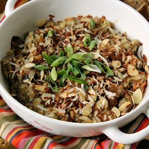 spicy curry chicken sausage dip