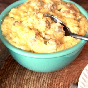 crockpot grits and sausage