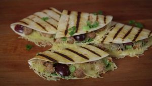 Grilled Quesadillas with Premio Sweet Italian Sausage