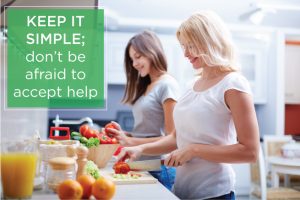 Keep cooking for a crowd simple