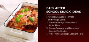 easy afterschool snack ideas