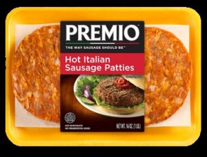 Premio Hot Italian Sausage Patties