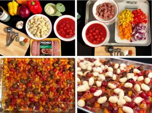 Pan Gnocchi With Sausage and Peppers
