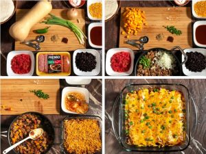 Sausage and Butternut Squash Enchiladas Recipe