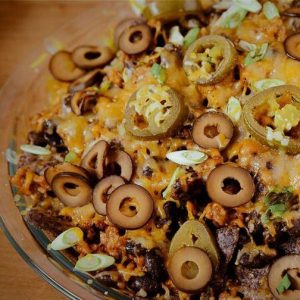 sausage nacho dip