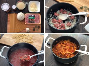 One-Pot Lasagna Soup Step by Step Recipe
