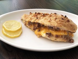 Garlic-Lemon and Sausage Double-Stuffed Chicken with Premio Sausage