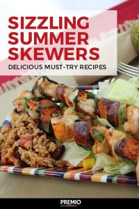 sizzling summer skewers