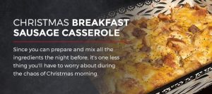 Christmas Breakfast Sausage Casserole