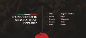 10 Movie Snacks That Aren't Popcorn