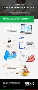Easy Prep for Back to School Dinners
