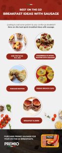 Best on the go breakfast ideas with sausage