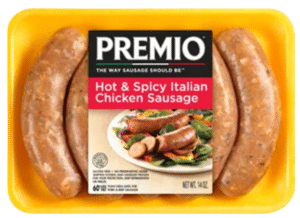 Hot and Spicy Italian Chicken Sausage