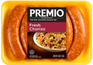 Fresh Chorizo sausage from Premio Foods