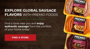 Explore global sausage flavors with Premio Sausage