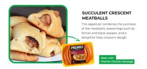 Succulent Crescent Meatballs