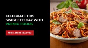 Celebrate spaghetti day with Premio Foods